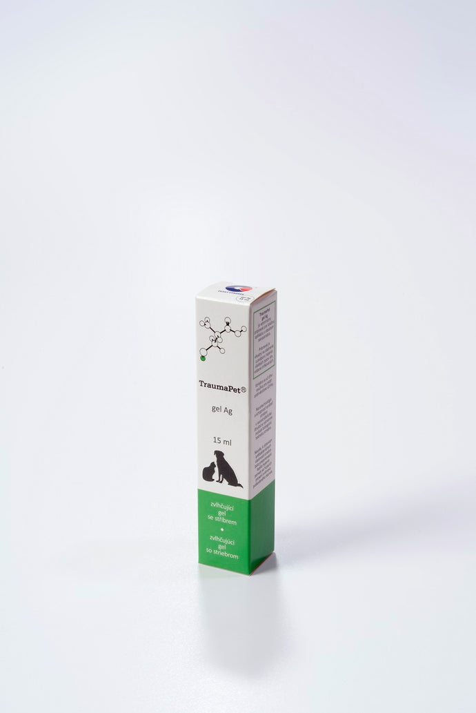 TraumaPet gél Ag - zvlhčujúci gél na rany